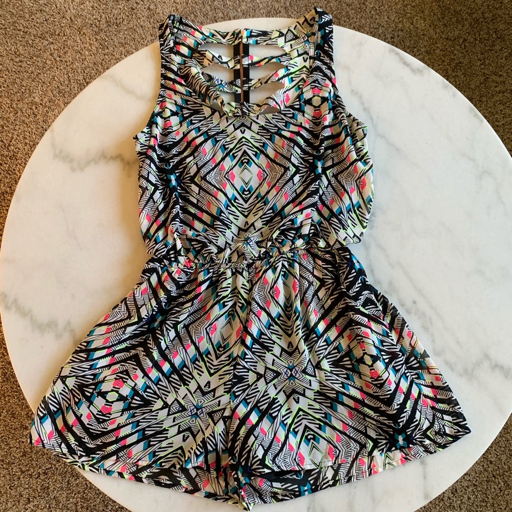 Multicolored Romper